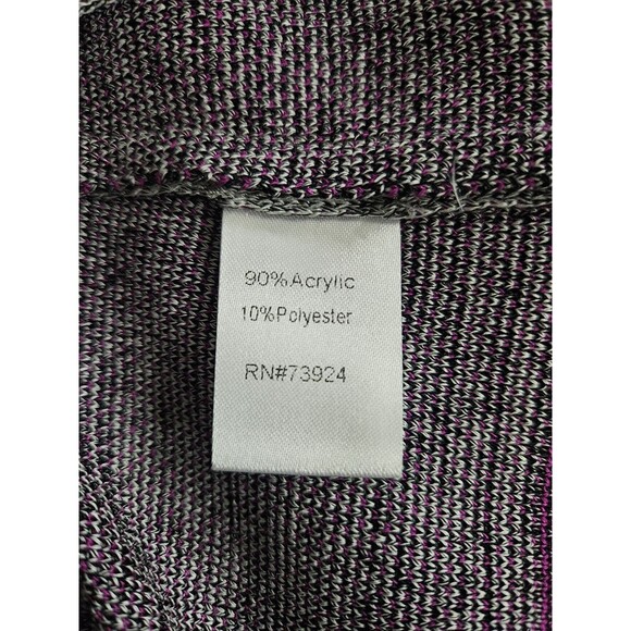 Ming Wang Blazer Plaid Stretch Acrylic Polyester Cardigan Sz Small NWT - Picture 7 of 7